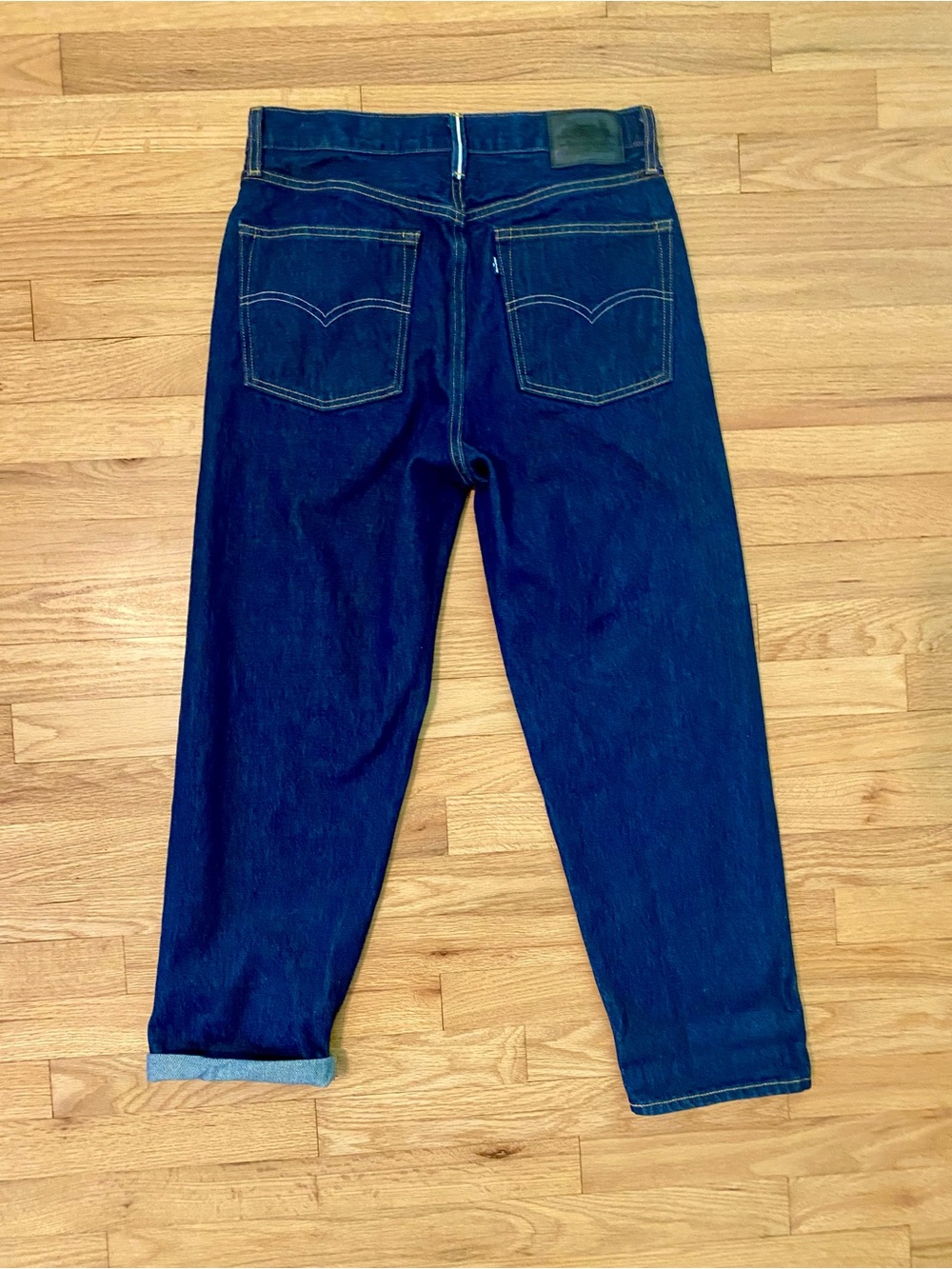 Levi’s Blue Tab Column Jeans Japanese Selvedge High Rise W29 L27 - Picture 6 of 14
